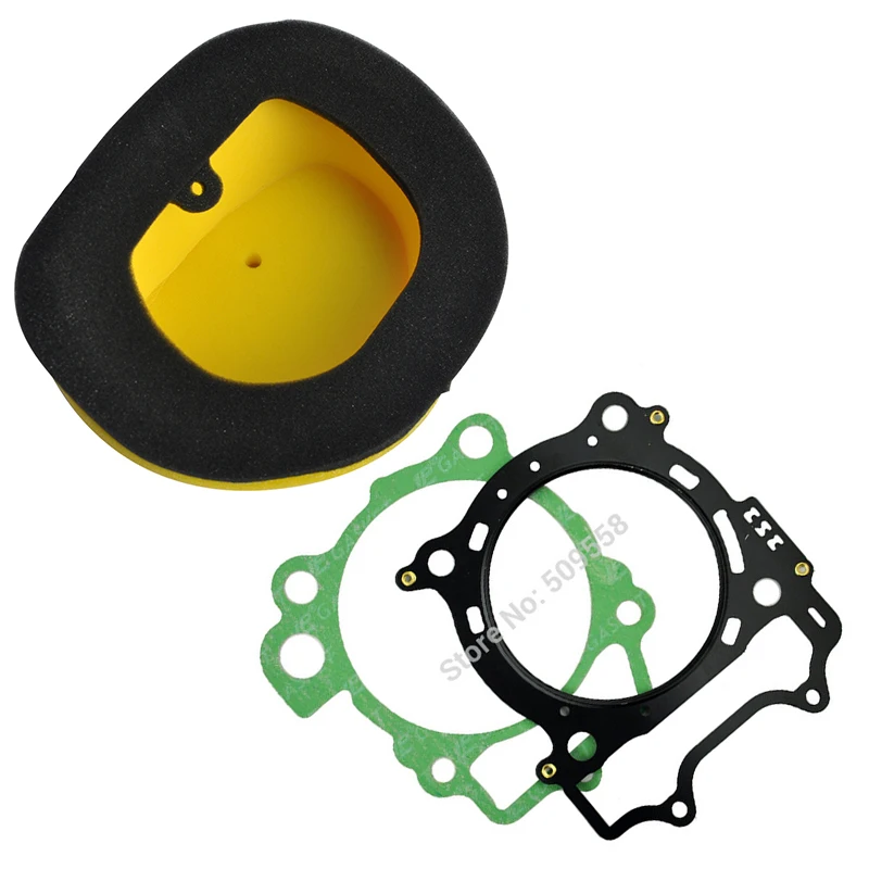 

Motorcycle Air Filter and Cylinder Head Base Gasket Kit Set For Yamaha WR450F WR 450F 2007-2015
