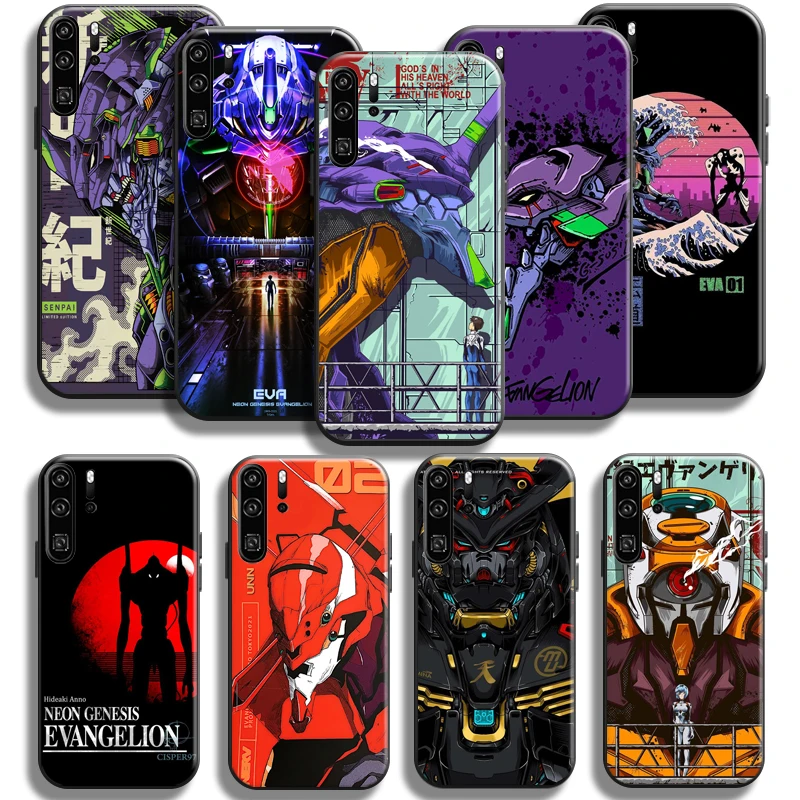 

Neon Genesis Evangelion EVA Phone Case For Huawei P50 P40 P30 P20 Pro Lite 5G Case For Huawei P Smart Z 2021 Soft