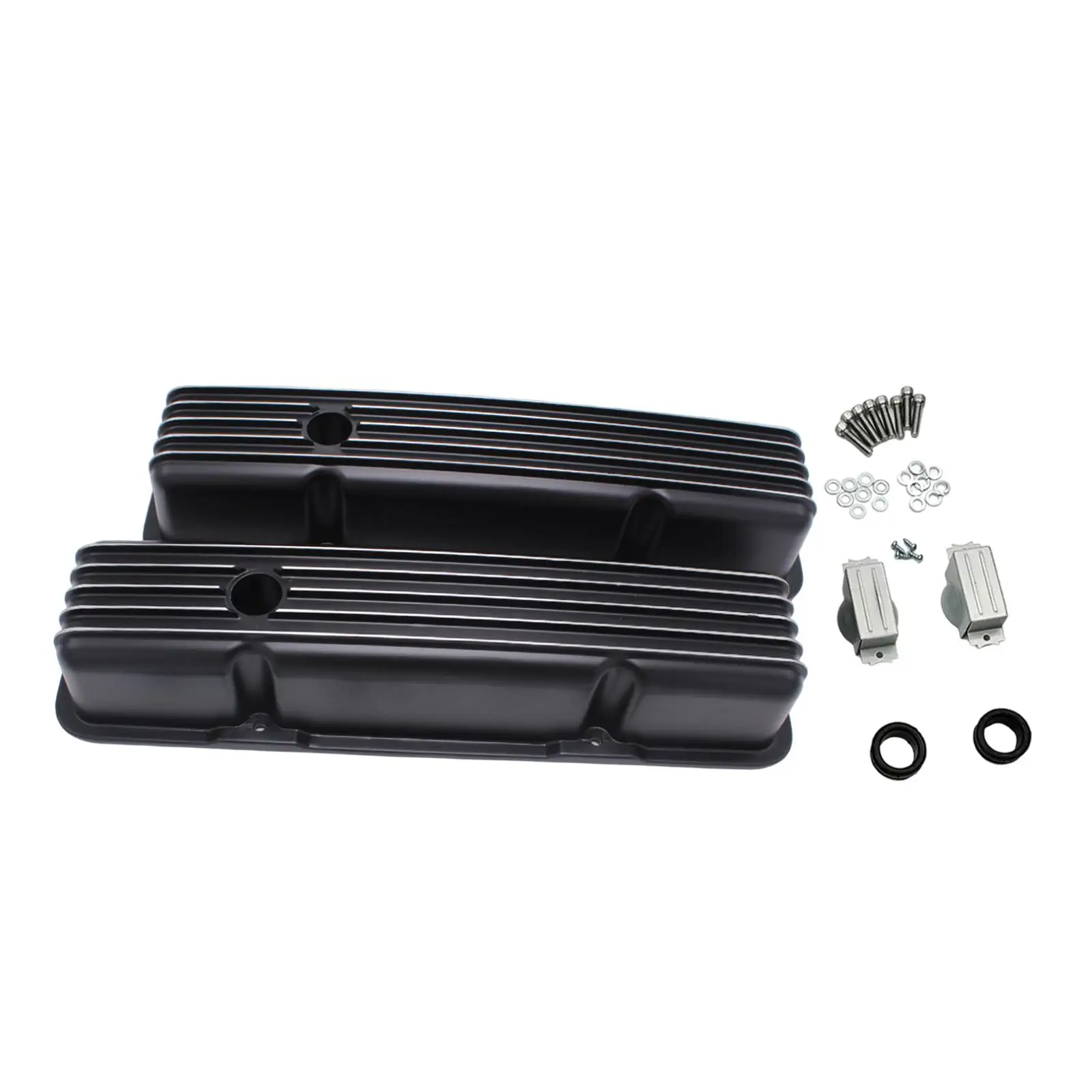 Finned Tall Valve Cover Directly Replace for Chevy Sbc Auto Accessories
