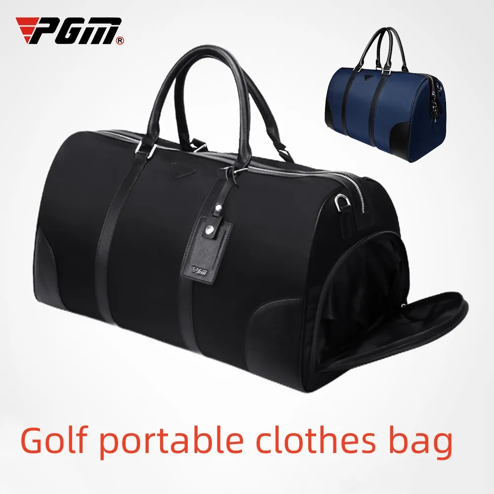 Golf clothing bag pgm nylon bag Large capacity ultra light and portable golf Sneaker double layer handbag