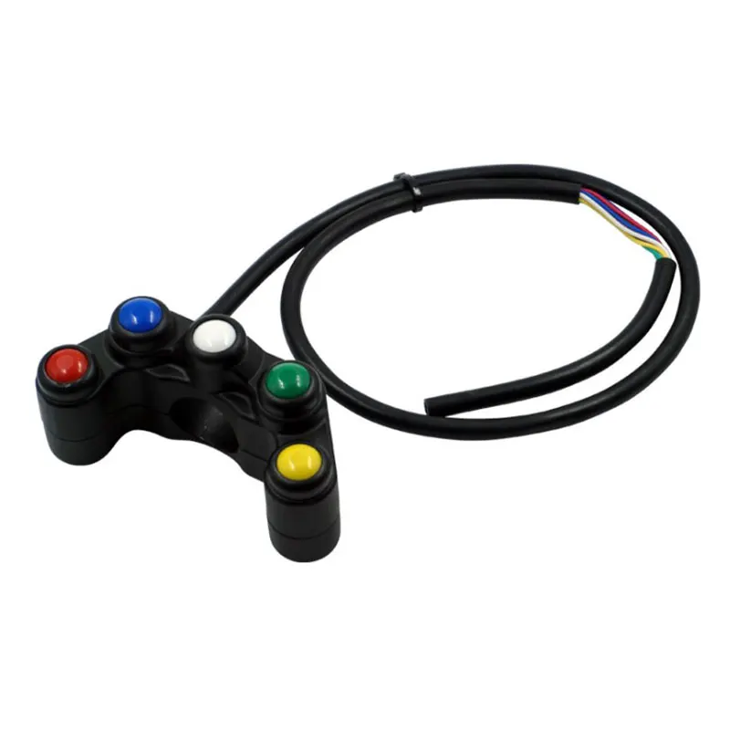 

7/8" Universal Motorcycle Switch Electric Bicycle Headlight Handlebar Switches Fog Lamp Horn Turn Signal Handlebar Switches