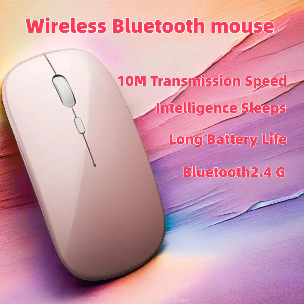 Wireless Bluetooth Mouse For iPad Samsung Huawei Lenovo Android Windows Tablet Battery Notebook Computer
