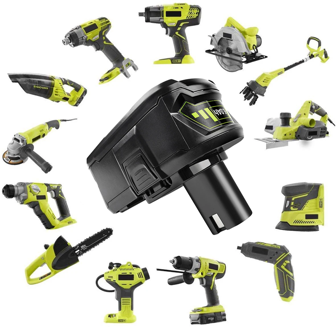 Литий-ионный аккумулятор для Ryobi ONE + P102 P103 P107 P109 P104 P105 зарядное устройство P117 18 в
