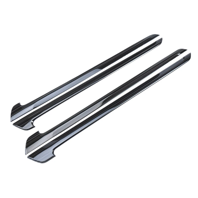 

4Pcs For 17-21 Crv Decorative Inner Door Panel Trim, Car Door Bright Strip Interior, Car Interior Trim Strip, Inner Door