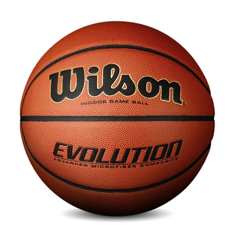 

Wilson Evolution Series Game Ball Basketball Super Fiber Durable Indoor No. 7