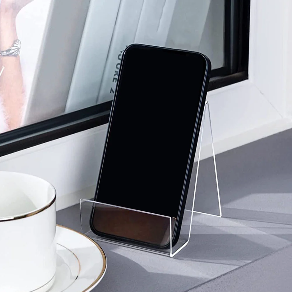 Прозрачная подставка для журналов прозрачная акриловая книжная мольберт полка