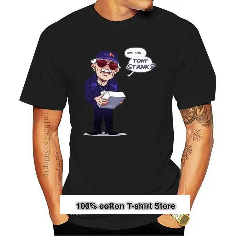 

Camiseta negra de Fedex Are You, Tony Stank, camiseta You 3000, S-3XL