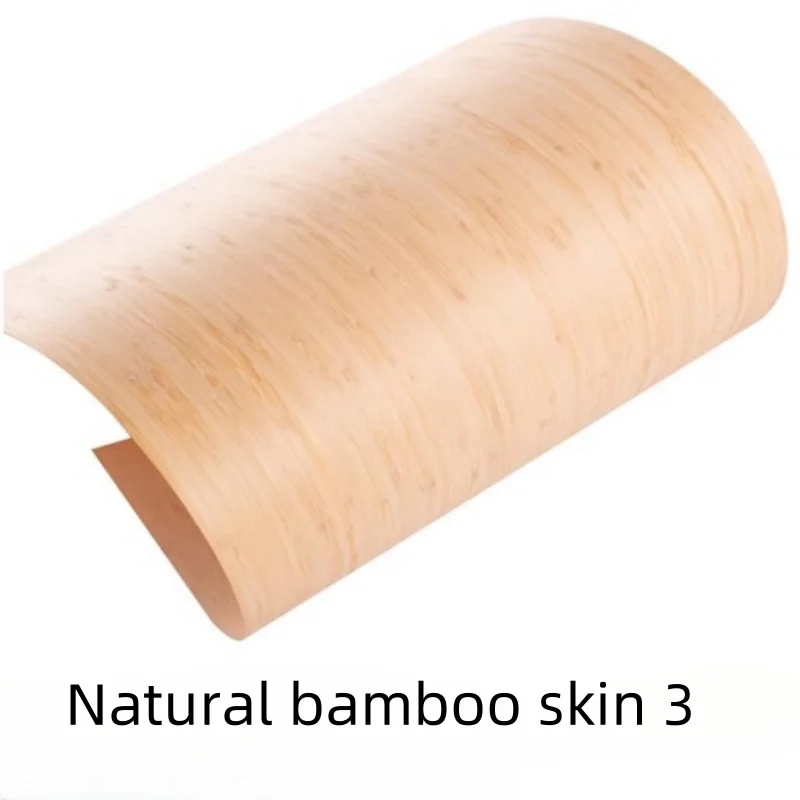 Шпон для гардероба натуральная бамбуковая кожа мебель деревянный шпон 40x250 см