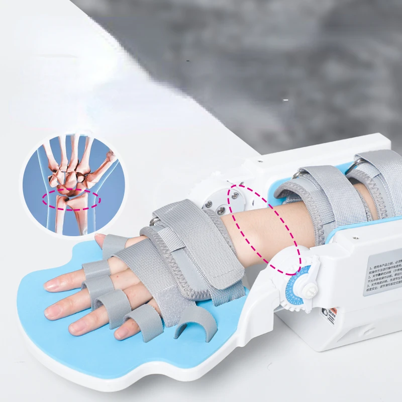 

Postoperative upper limb hemiplegia flexion and extension exercise with wrist joint rehabilitation training device