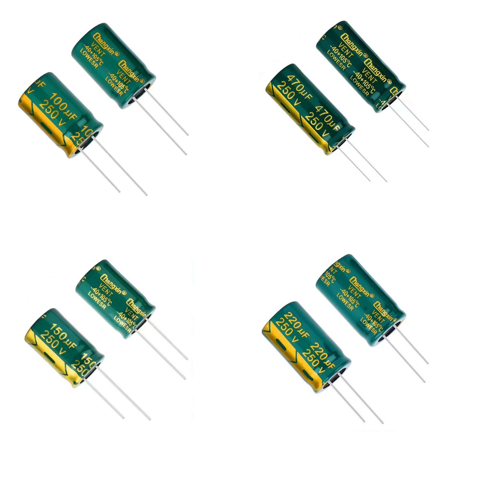 

10/50/100Pcs/Lot 250V 8.2uF DIP High Frequency Aluminum Electrolytic Capacitor