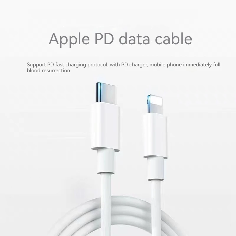 

USB Cable For iPhone 15 14 13 12 Pro Max Mini 6 7 8 Plus XS X XR SE iPad 20W Phone Data Sync Fast Charging Wire Cord 1M 1.5M 2M