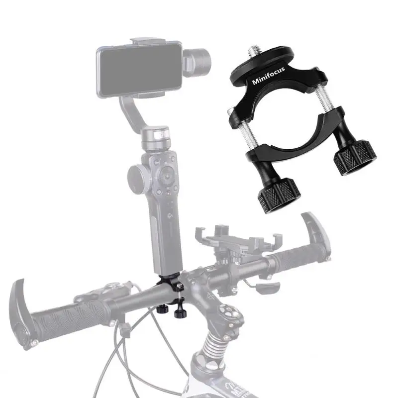 Кронштейн для велосипеда, держатель, зажим-зажим для DJI OSMO Mobile 2/3 OM 4 5, Ручной Стабилизатор Gimbal Smooth 4 3 Q, аксессуары