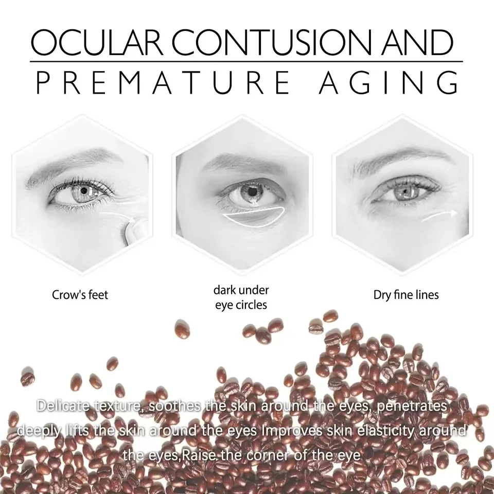 West Month Eye Firming Gel LiftingEye around Fine Lines Fishtail Pattern DarkCircles Moisture Replenishment Skin Cream