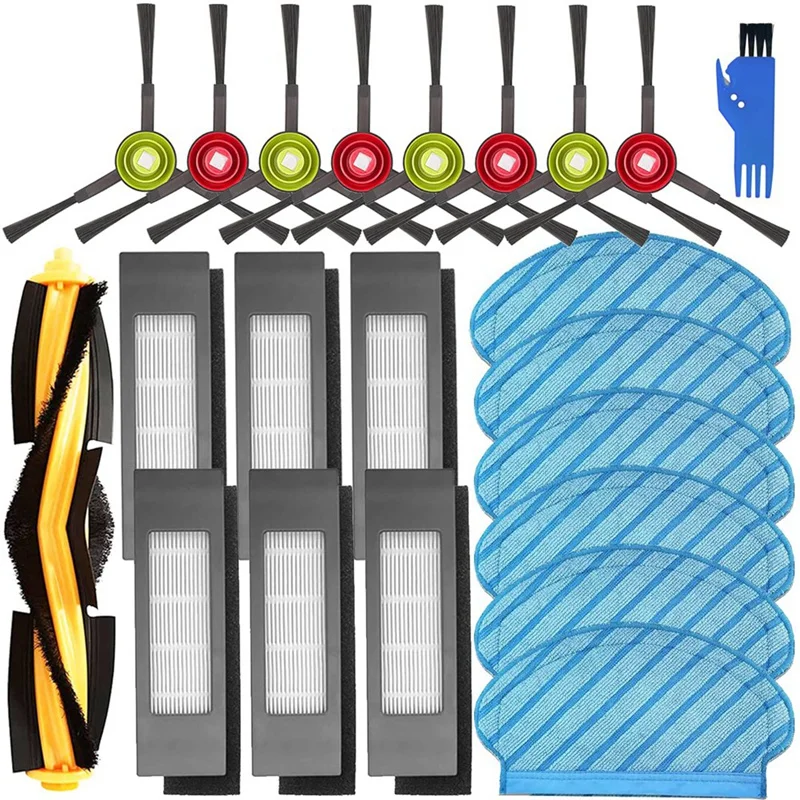 

Сменные детали, роликовая щетка, боковые щетки, фильтры НЕРА Для Ecovacs Deebot OZMO 920 950, аксессуары для пылесоса