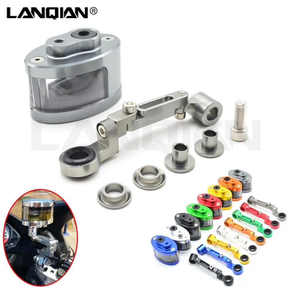 

Hot Motorcycle CNC Brake Clutch Reservoir Cylinder Fluid Oil Cup Bracket For YAMAHA MT10 MT07 MT09 MT/FZ 07 09 FZ07 FZ09 FZ8 BMW