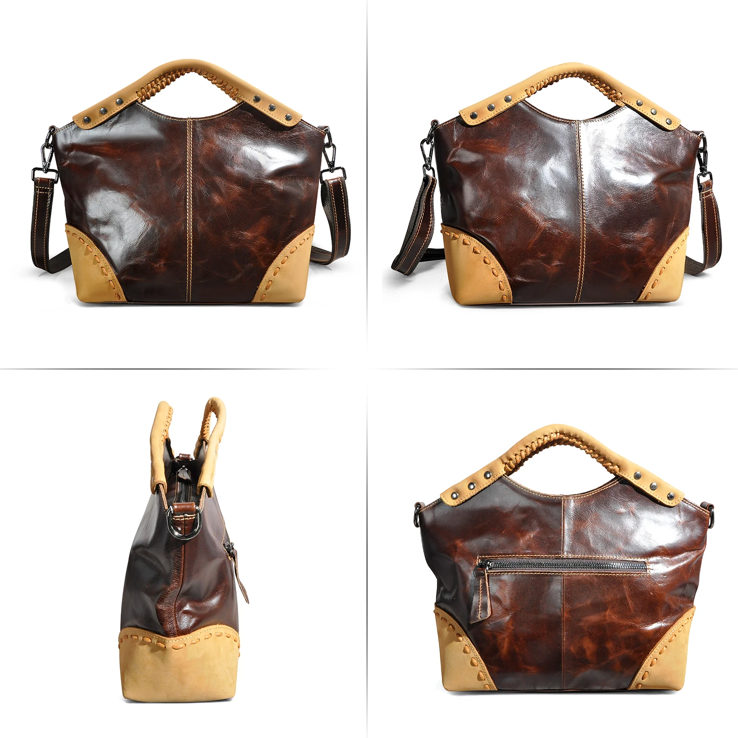 Сумка-тоут женская из натуральной кожи 6640