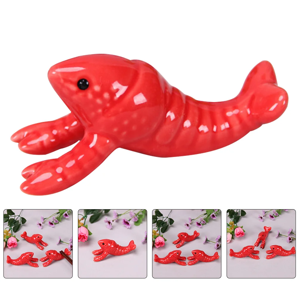 

Rest Chopsticks Holder Chopstick Ceramic Spoon Fork Set Stand Dinnerpillow Rack Animal Restsfor Supplies Tablewarestove Cutlery