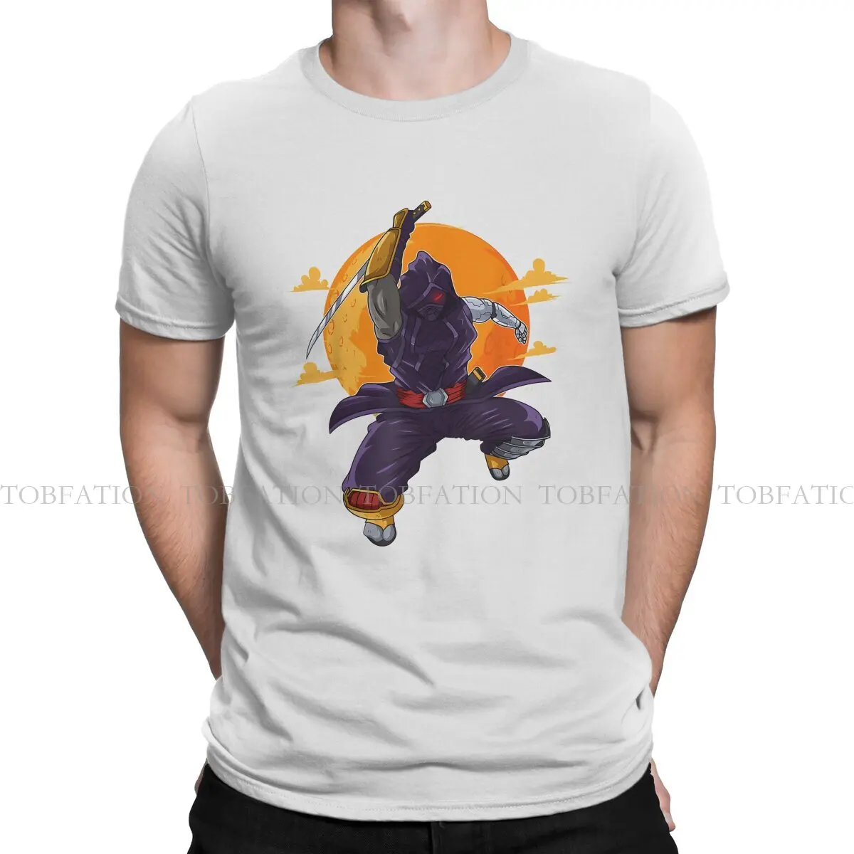 Футболка ниндзя ниндзютсу для мужчин костюм мальчиков мягкая летняя футболка