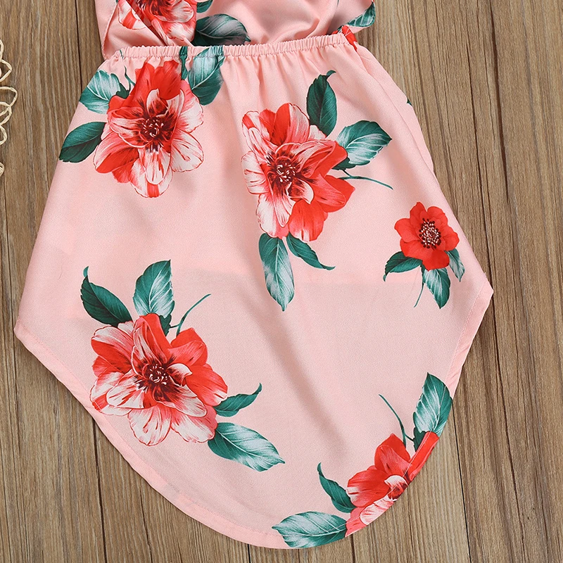 Летние платья для девочек детская одежда в европейском и американском стиле