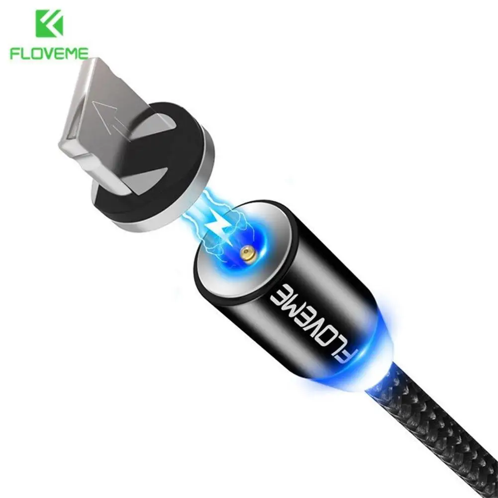 

Магнитный зарядный кабель, портативный, ударопрочный, вращение на 360 °, стандартная Совместимость с Ios / Micro / Type-c