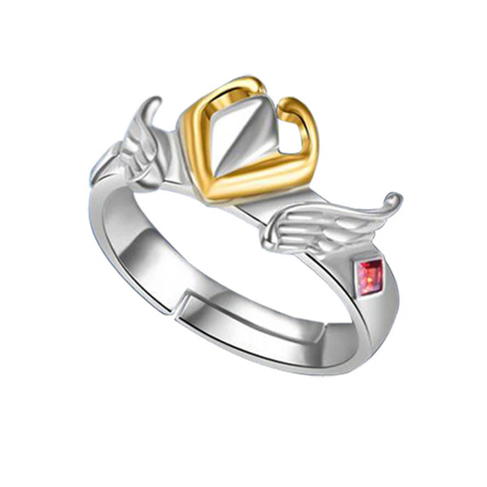

Anime Saint Seiya Knights of the Zodiac Pegasus Cosplay Ring Cartoon Adjustable Metal Quality Rings Jewelry Accessories Gift