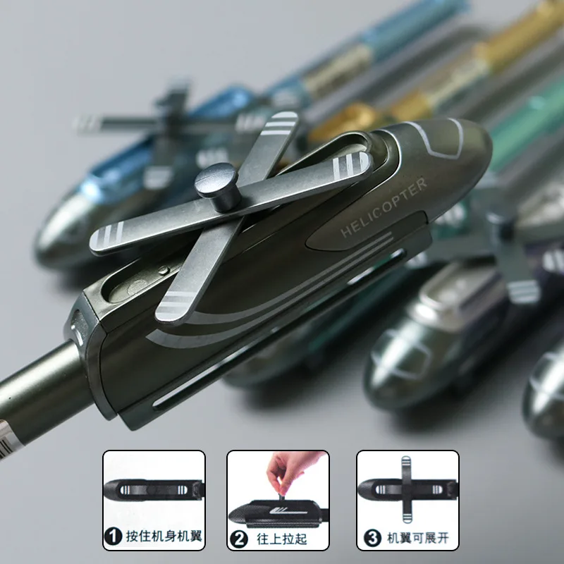 Рисунок 5 - креативная гелевая ручка для вертолета самолета 0