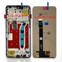 6 7 inch original for huawei honor x8 x30i tfy an00 lcd display screen frame touch panel digitizer for honor x8 play 6t pro lcd