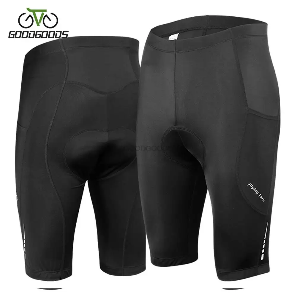 

FLYING TERN Summer Cycling Shorts Breathable and Comfortable Anti-Sweat Cycling Pants Silicone With Pockets Outdoor Gear