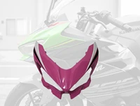 ninja400r front upper fairing headlight cowl cover nose for kawasaki ninja400 18 19 20 21 ex400 2018 2019 2020 2021 pink
