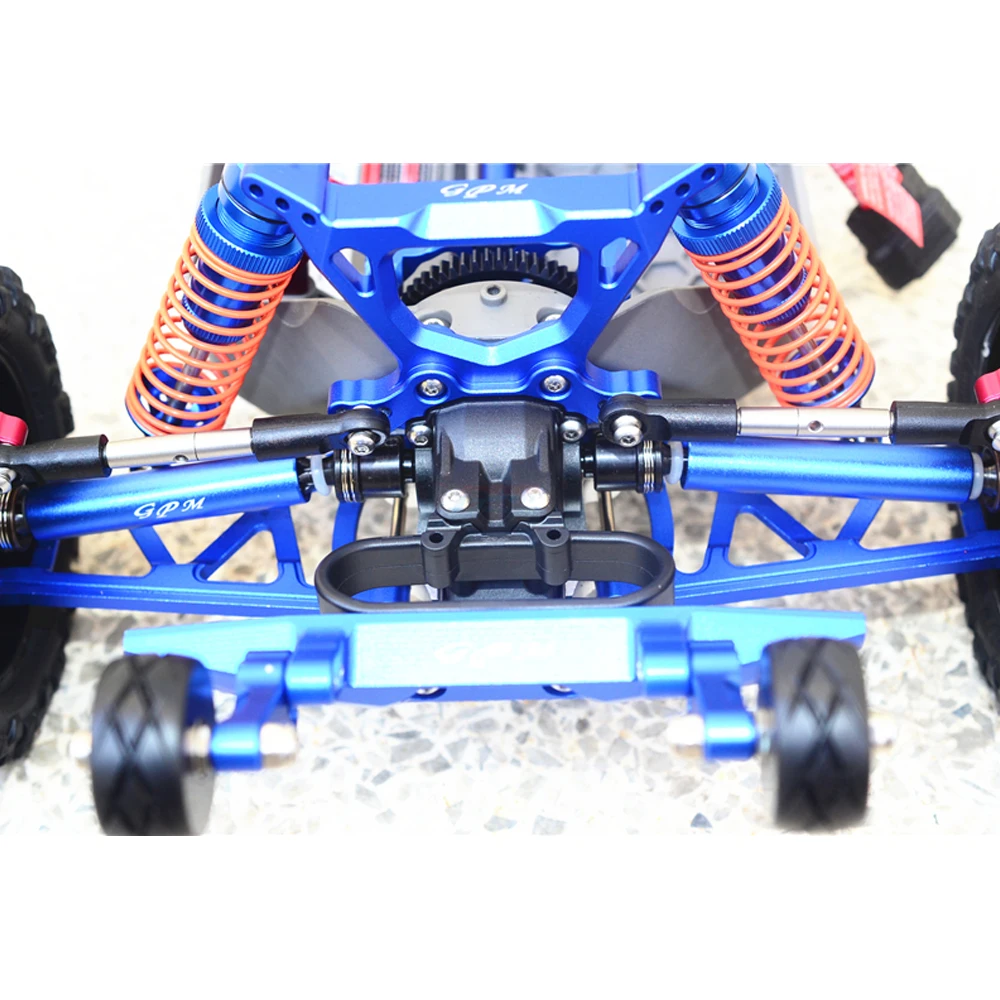 Фото GPM TRAXXAS 1/10 нержавеющий 4X4 VXL 67076-4 HOSS 90076-4 металлическая закаленная ось + алюминиевый CVD задний универсальный шарнир 6852A/6852 №2