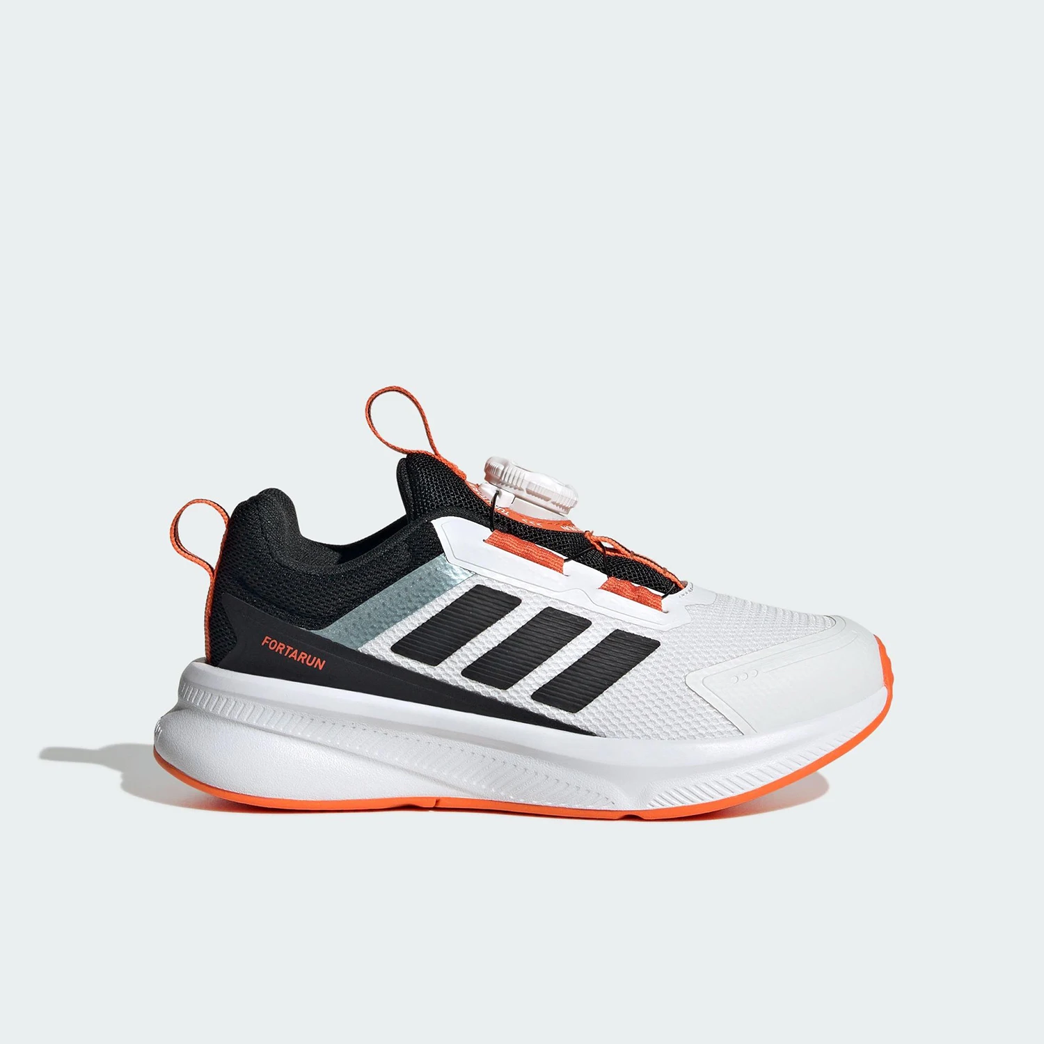 Фото Оригинальные детские дышащие спортивные кроссовки Adidas FORTARUN 4.0 HABU HP3585 №1