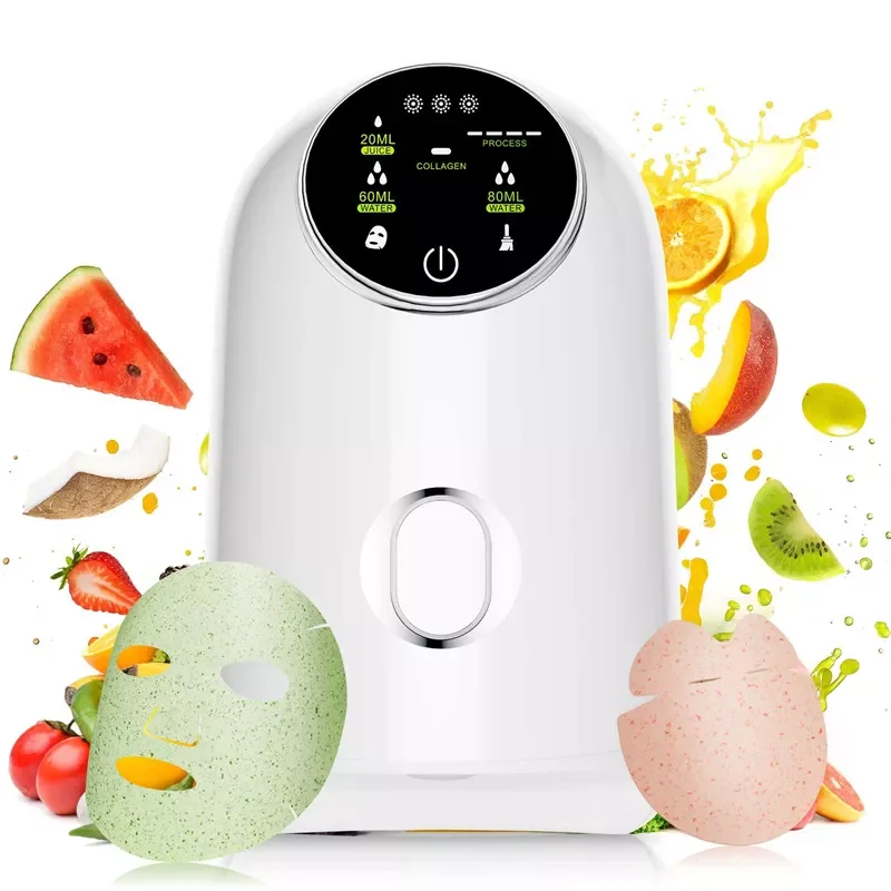 Face Mask Machine Facial Care Electric Smart Self-Made Mask DIY Automatic Fruit Vegetable Collagen Maker Home Use Beauty Devices
