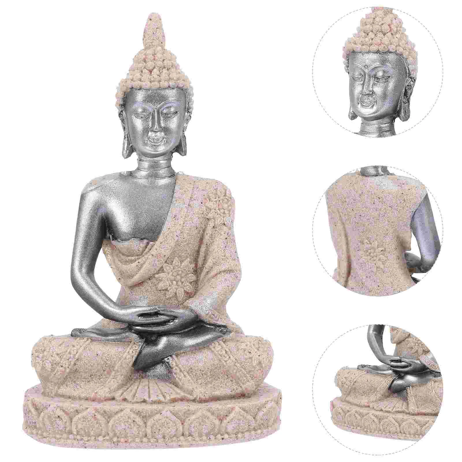 

Fish Aquarium Tank Decor Decoration Cave Hidingornament Landscape Buddah Craft Shelter Terrarium Statue Sitting Sculpture