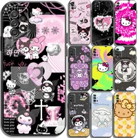 takara tomy hello kitty phone cases for xiaomi redmi note 10 10s 10 pro poco f3 gt x3 gt m3 pro x3 nfc cases carcasa coque
