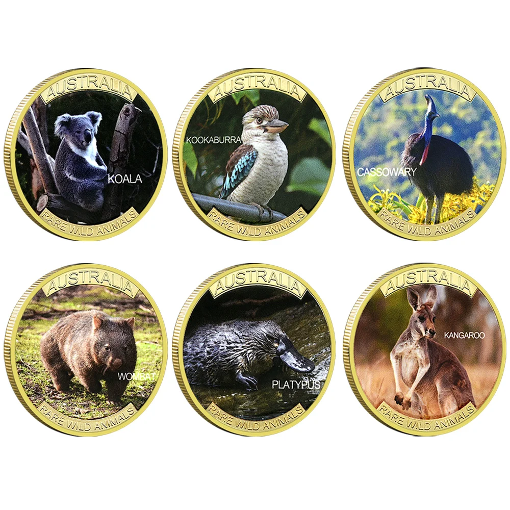 

Золотая монета-коала "Редкие животные Австралии"