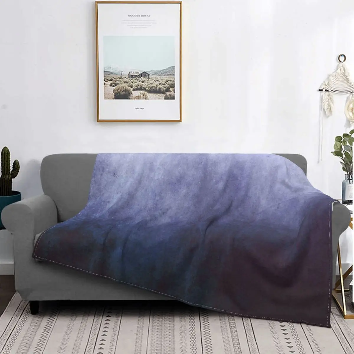 

Manta a quadros абстракта Iii, colcha para cama, sofa, manta de lana, colcha, 220x240