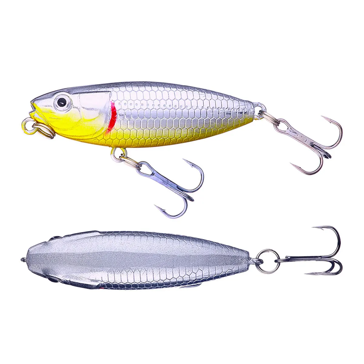 

Topwater Floating Pencil Fishing Lure 6cm-6.5g-8#Hard Lures Wobblers Artificial Hard Bait Pesca Bass Tackle Trolling Bait