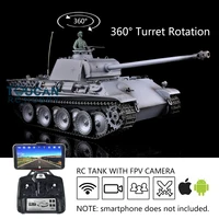 heng long 116 7 0 rc tank plastic panther g fpv toys toucan 3879 360%c2%b0 turret steel gearbox ready to run panzer th17511 smt8