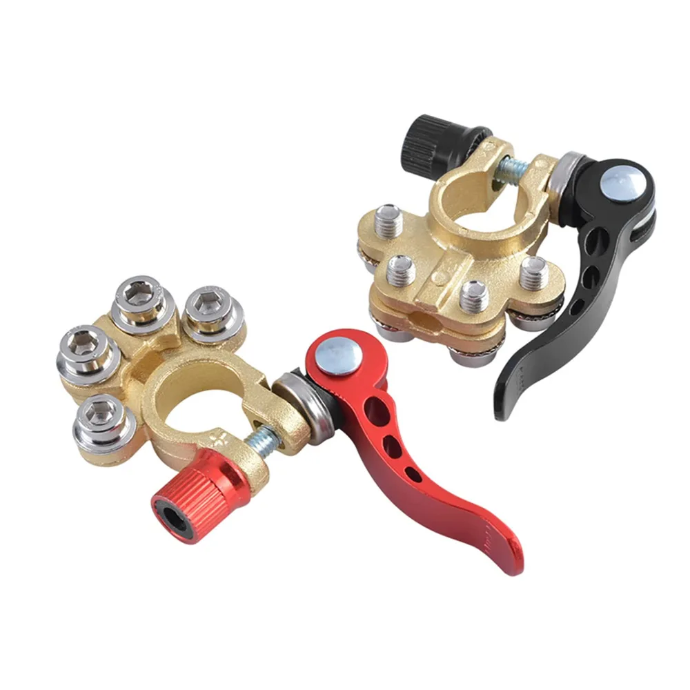 

2 шт., разъемы для быстрого отключения аккумулятора автомобиля, 12 В, 6 В, 24 В