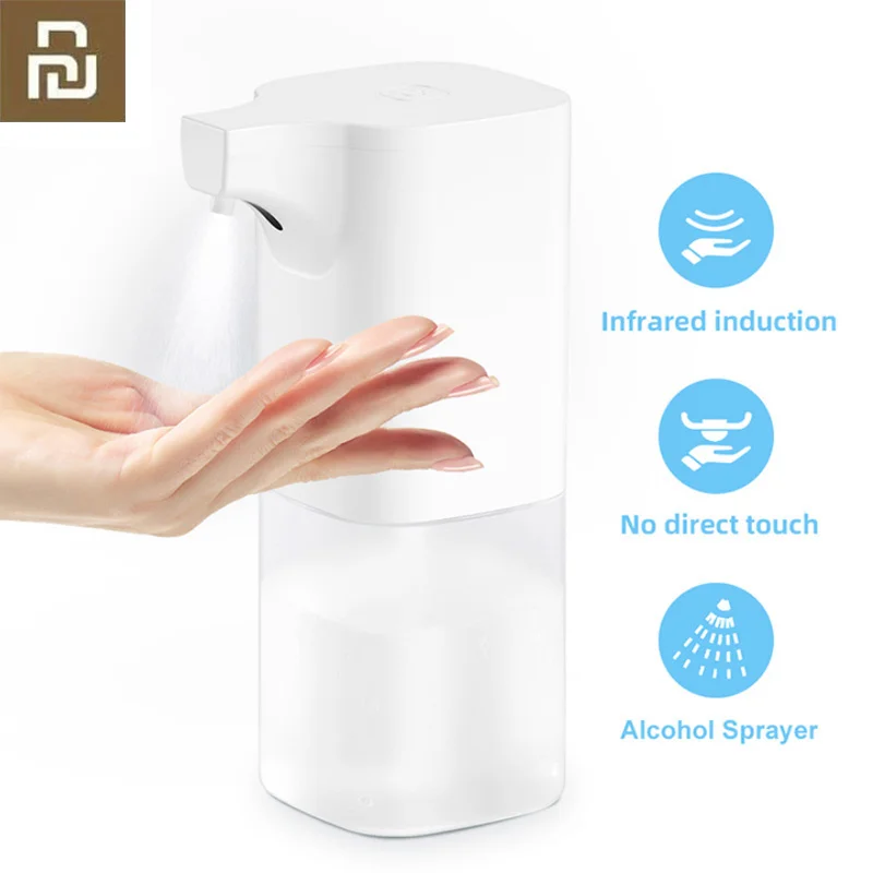 

Xiaomi Youpin Automatic Induction Foaming Hand Washer Alcohol spray washer Wash Automatic 0.25s Infrared Sensor For Smart Homes