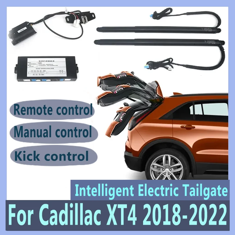 

For Electronic Auto Trunk Lifts Car Electric Tailgate Liftgate Drive Kick Sensor For Cadillac XT4 2018-2022 Rear Door Power Kit