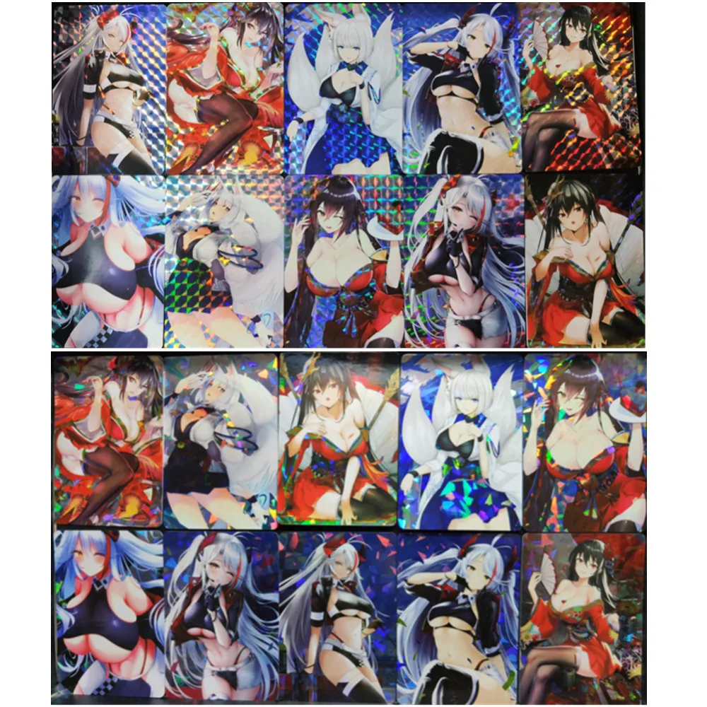 10 шт./компл. восьмая партия сделай сам аниме карты с принтом коготь Лейн Acg красота