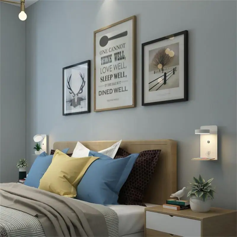 

Night Lighting Lamps Comfortable Interface Fashion Not Dazzling Simple Style With Switch For Bedroom Study Living Room