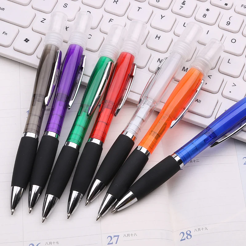 

Spray Ballpoint Pen Disinfectant Pen Plastic Mini Portable Travel Perfume Bottle