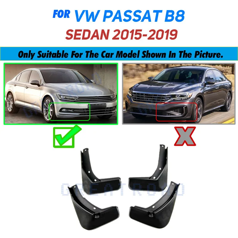 

Брызговики для VW Passat B8 2015, 2016, 2017, 2018, 2019