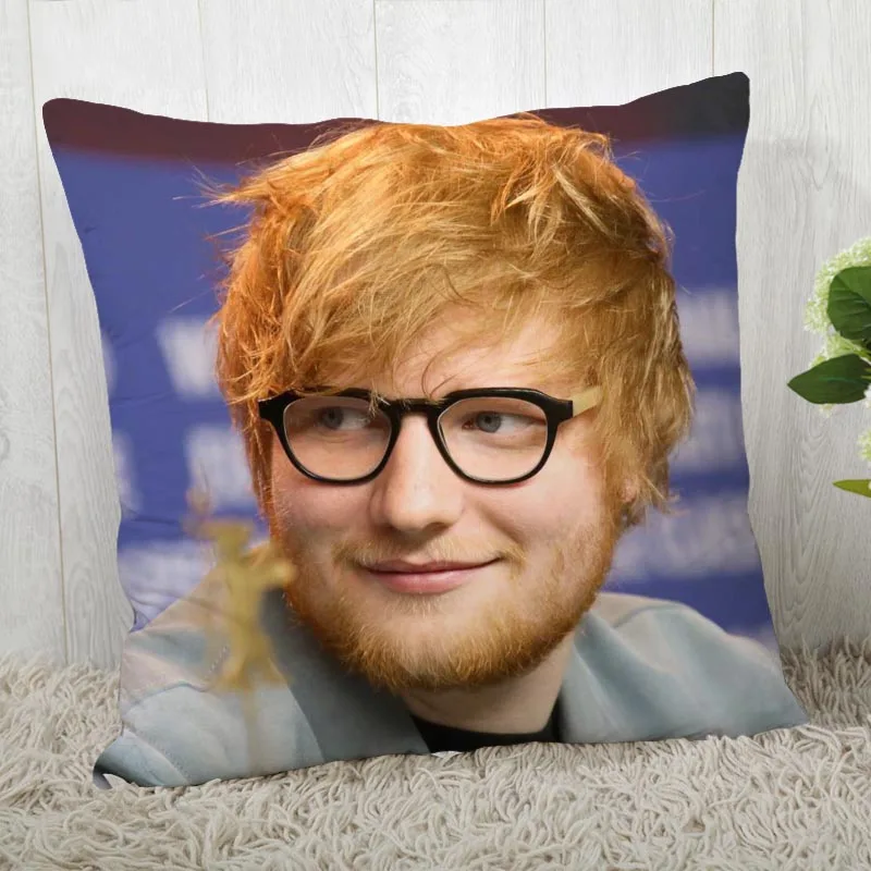Ed-Sheeran-наволочка для подушки на заказ современный домашний декоративный чехол