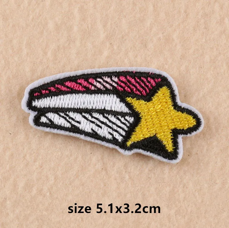 CPAM Доставка 10 шт. очки ветряная мельница звезда вышитые утюгом нашивки как