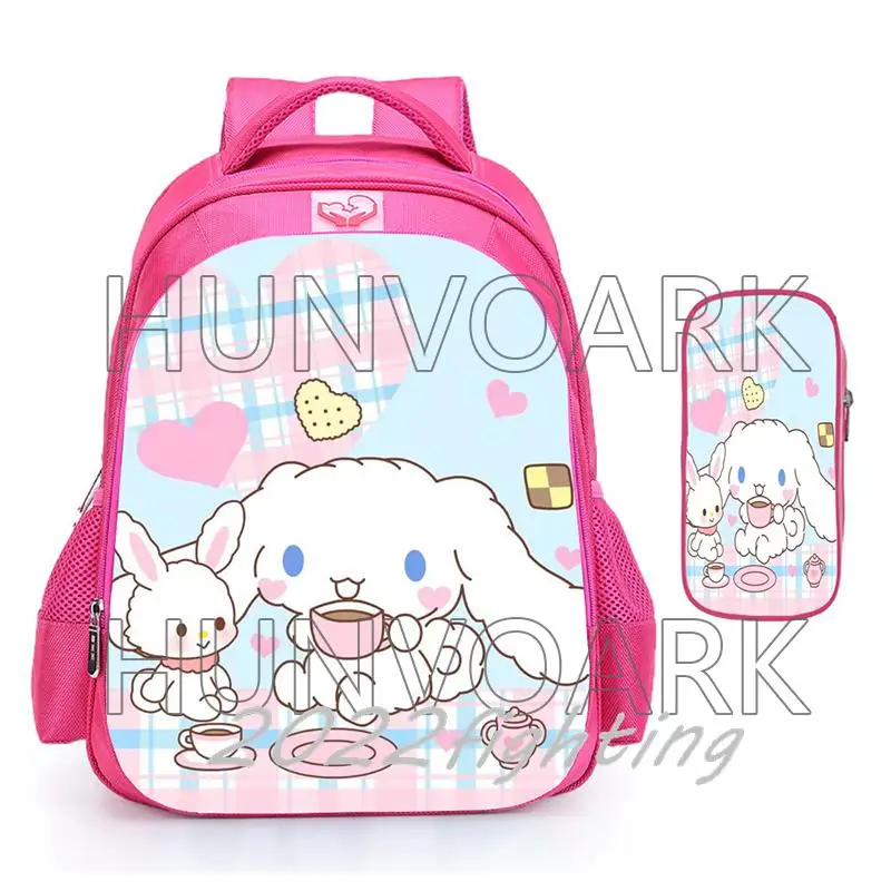 Школьные ранцы Cinnamoroll для мальчиков и девочек Детские ортопедические рюкзаки