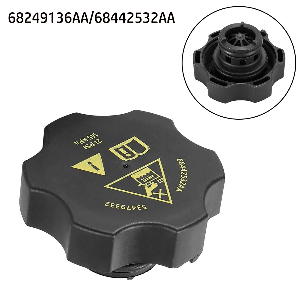 

Radiator Coolant Recovery Cap Water Tank Reservoir Cap For For Dodge For Jeep For Ram 2013-2021