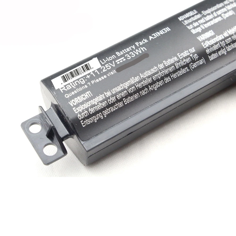 Совершенно новый оригинальный A31N1311 11 25 V 25Wh Аккумулятор для ноутбука Asus VivoBook X102B